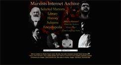 Desktop Screenshot of marxists.org